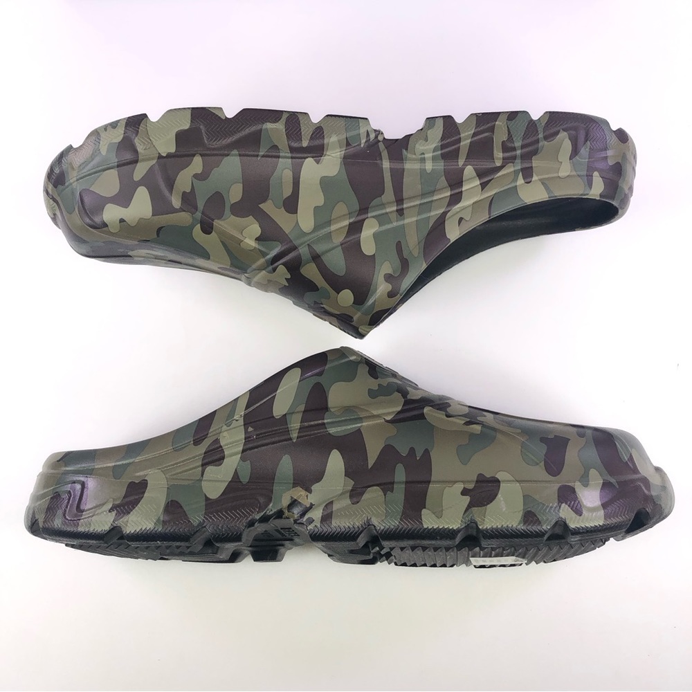 New Bass Outdoor Camo Field Slides Clogs Shoes - Picture 2 of 10